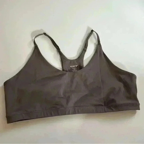 OLD NAVY Purplish/Gray Powerlite Low Impact Sports Bra size XXL - Picture 3 of 9